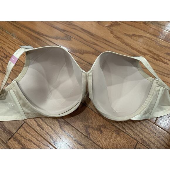 Cacique Beige Lightly Lined Full Coverage Sz 50C NEW - Picture 7 of 9